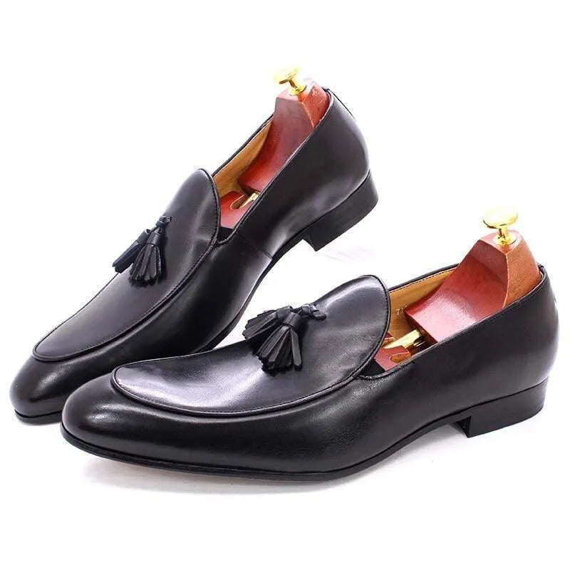Benedict Tassel Dress Loafer Shoes - Men Shoes -Guocali