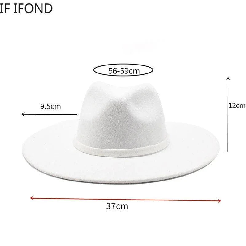 British Style Fedora Hat -Guocali