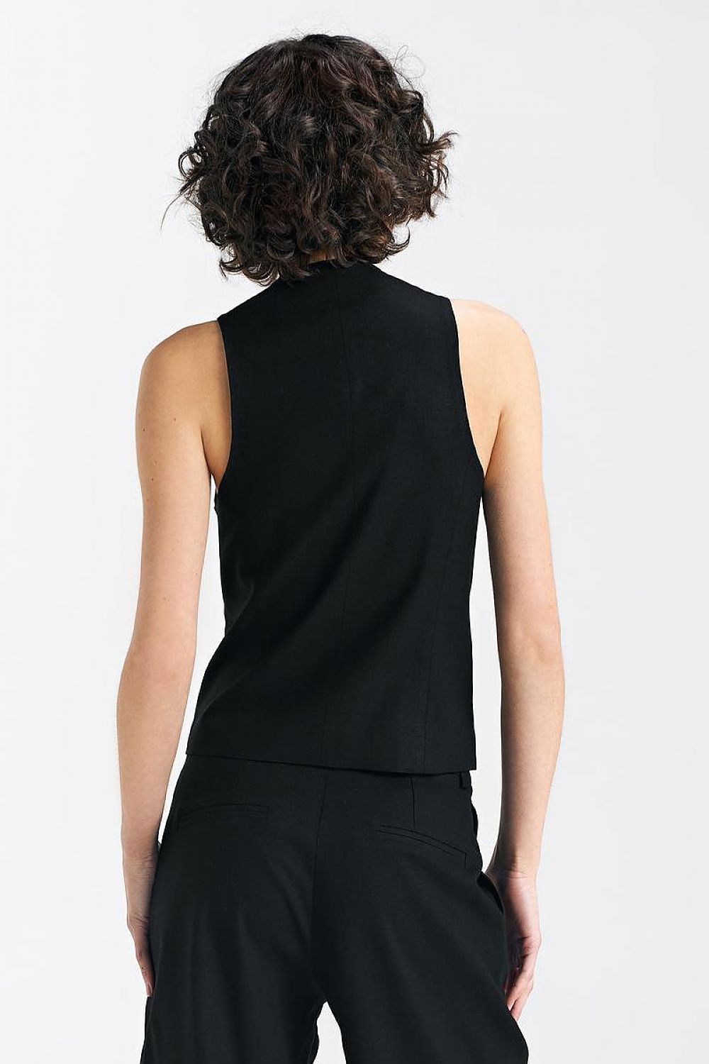 Women Suit Vest - Breathable - Sleeveless Black