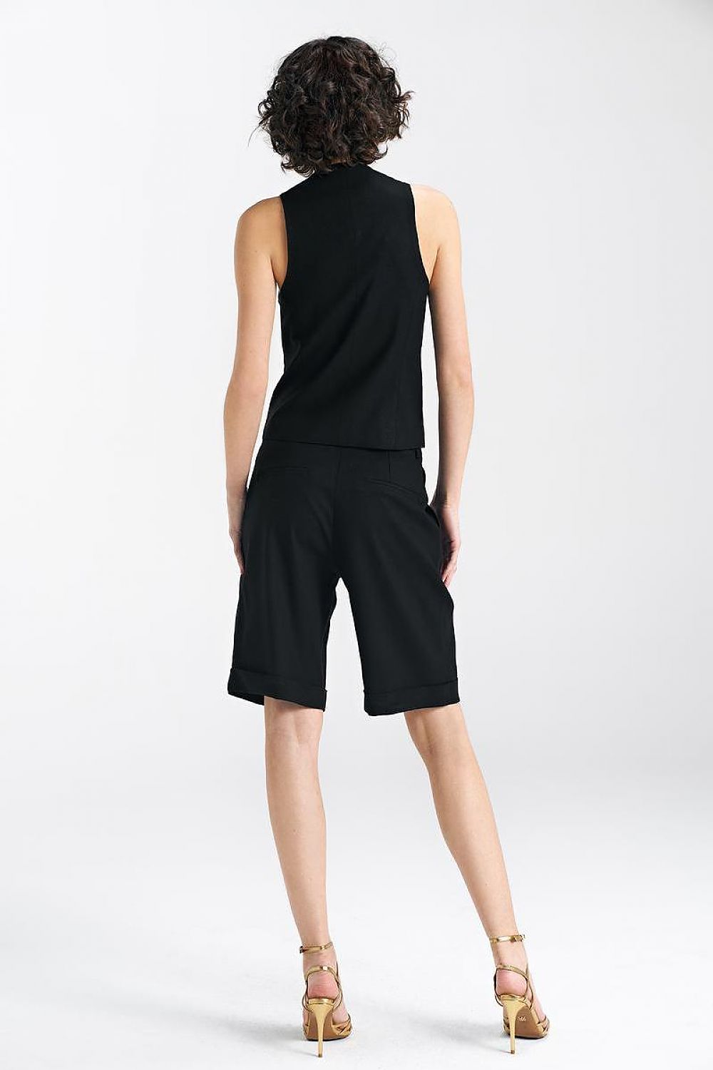 Women Suit Vest - Breathable - Sleeveless Black