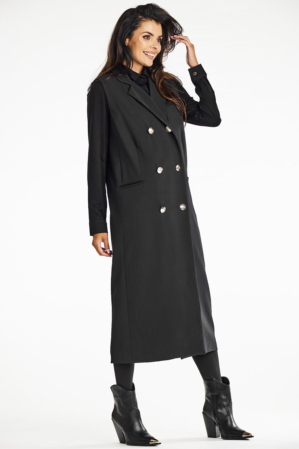 Women Suit Vest - Stretchable - Sleeveless Black
