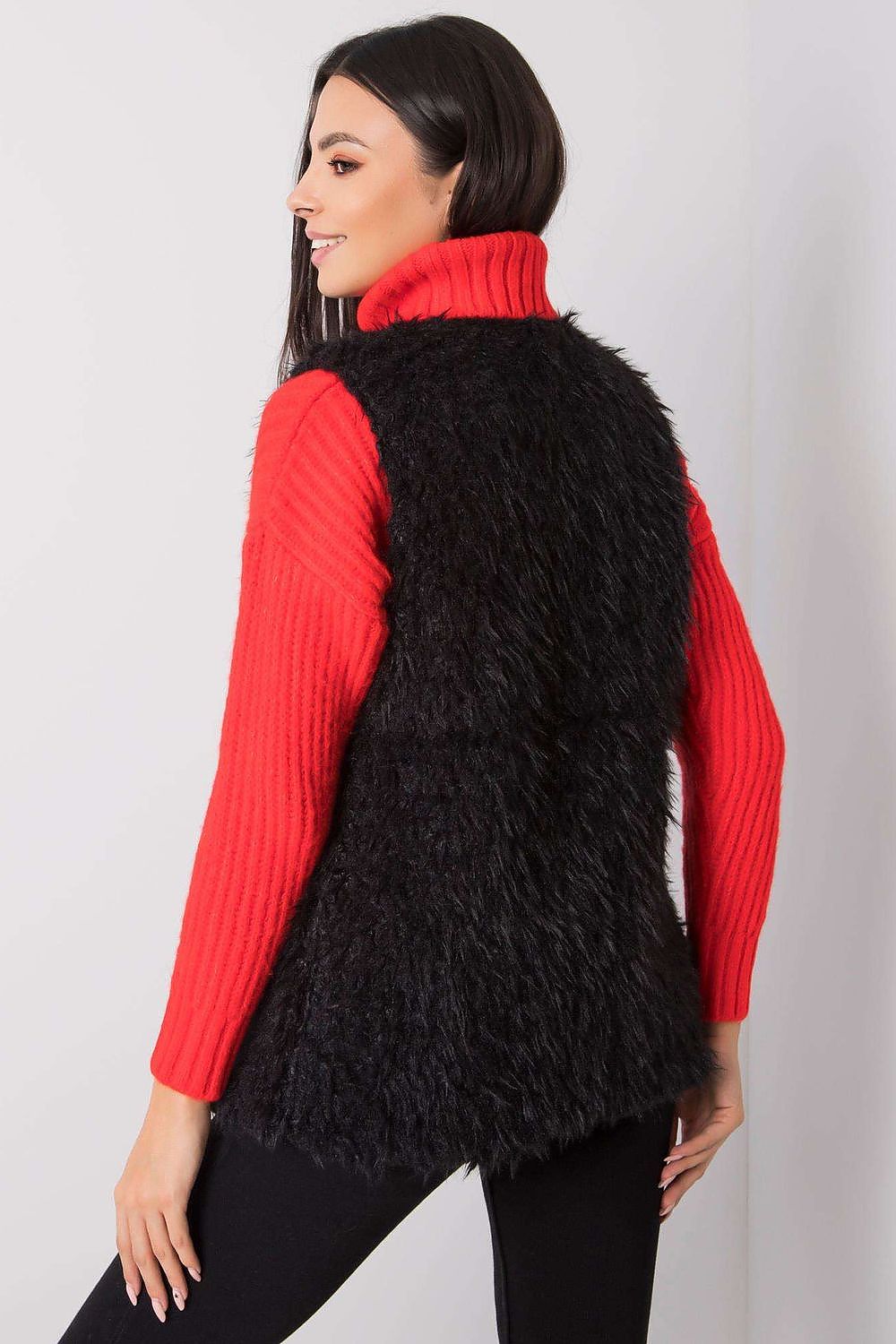 Women Suit Vest - Lightweight - Sleeveless Black