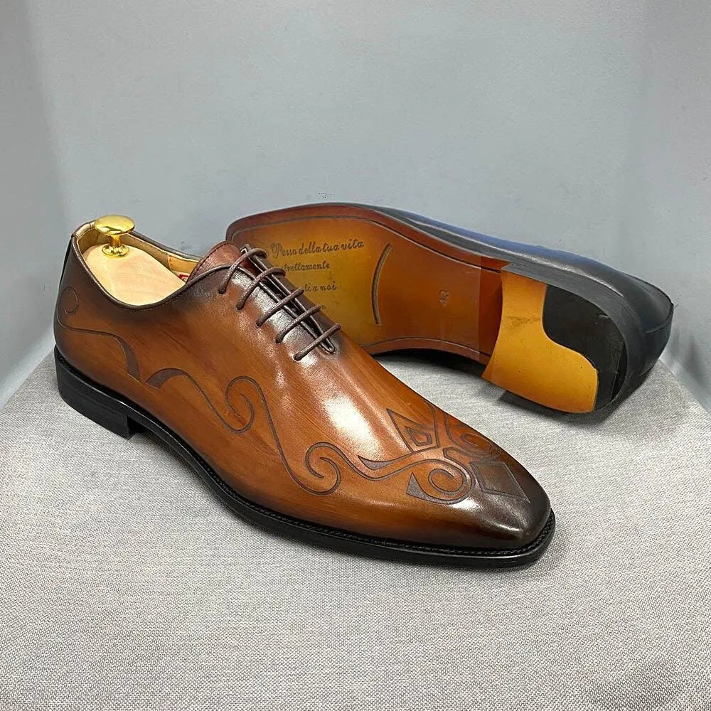 Dress Shoes - Cody Classic Leather Men Shoes -Guocali