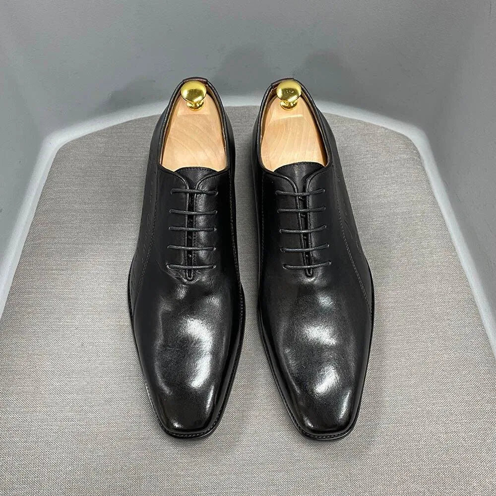 Dress Shoes - Lennon Color Block Men Shoes -Guocali