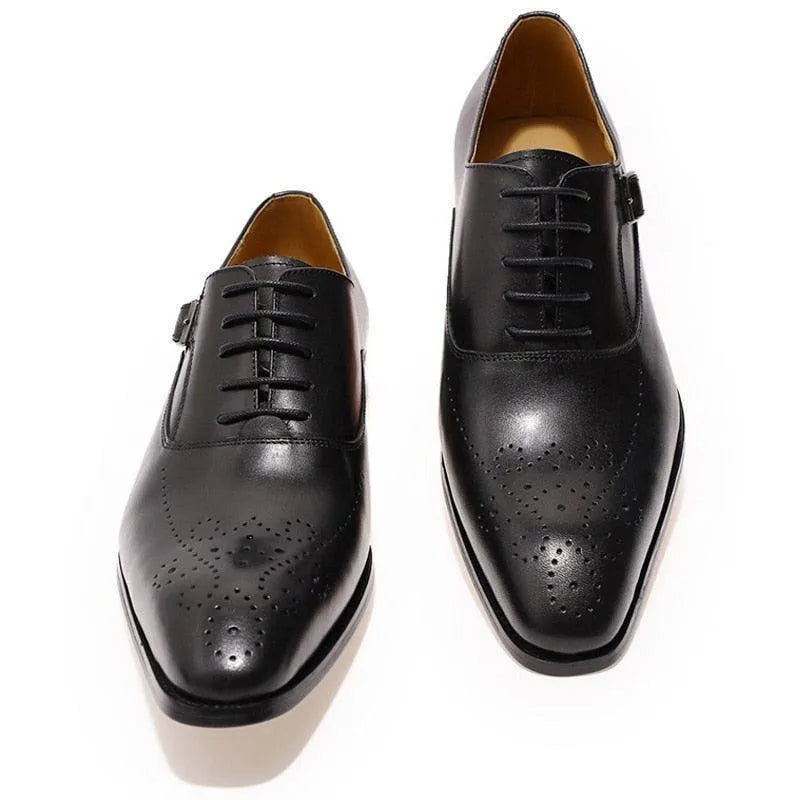 Dress Shoes - Phoenix Classic Leather Men Shoes -Guocali