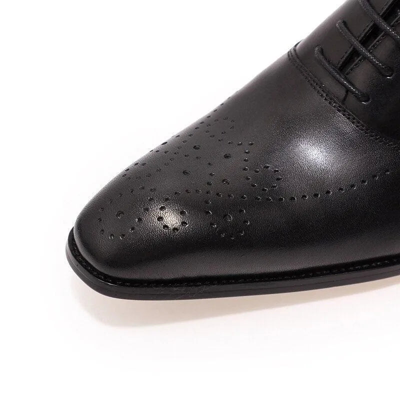 Dress Shoes - Phoenix Classic Leather Men Shoes -Guocali