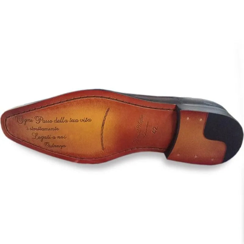 Dress Shoes - Phoenix Classic Leather Men Shoes -Guocali