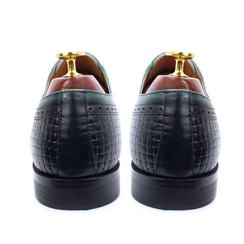 Dress Shoes - Ryder Leather Lace-Up Men Shoes -Guocali