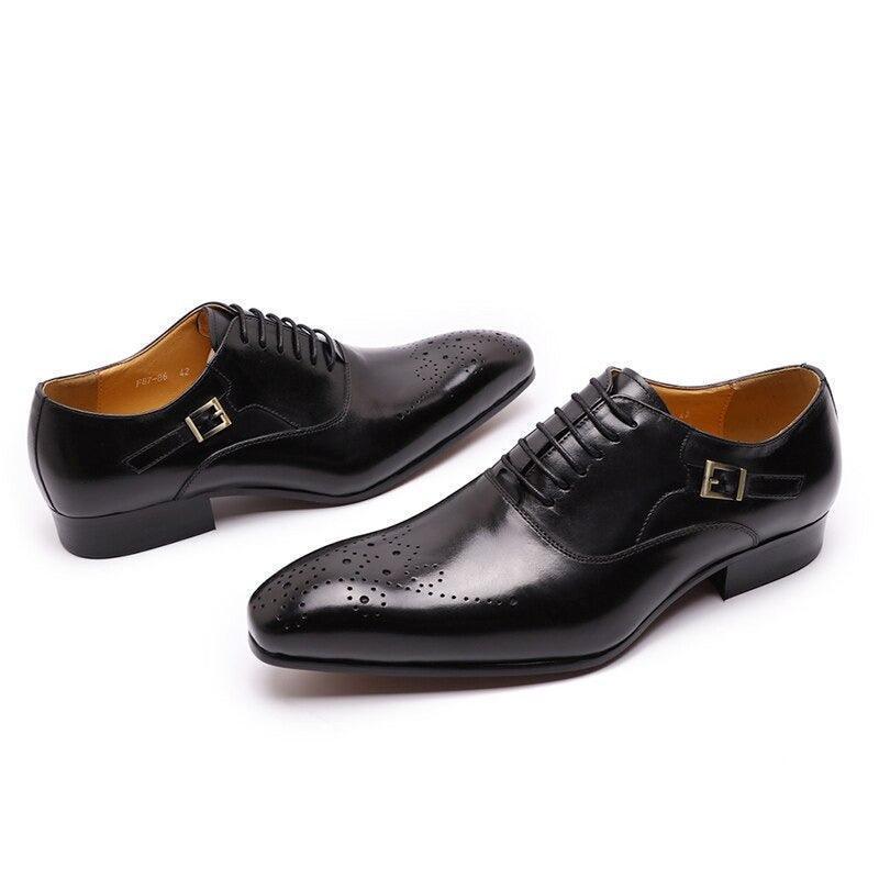 Dress Shoes - Sean Lace-Up Men Shoes - Dress Shoes - Guocali