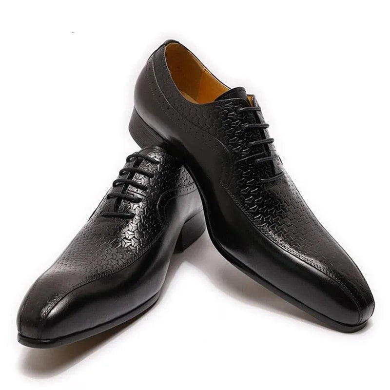 Dress Shoes - Tyro Pointed-Toe Men Shoes -Guocali