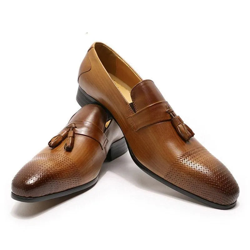 Dress Shoes - Wilson Tassel Men Shoes -Guocali