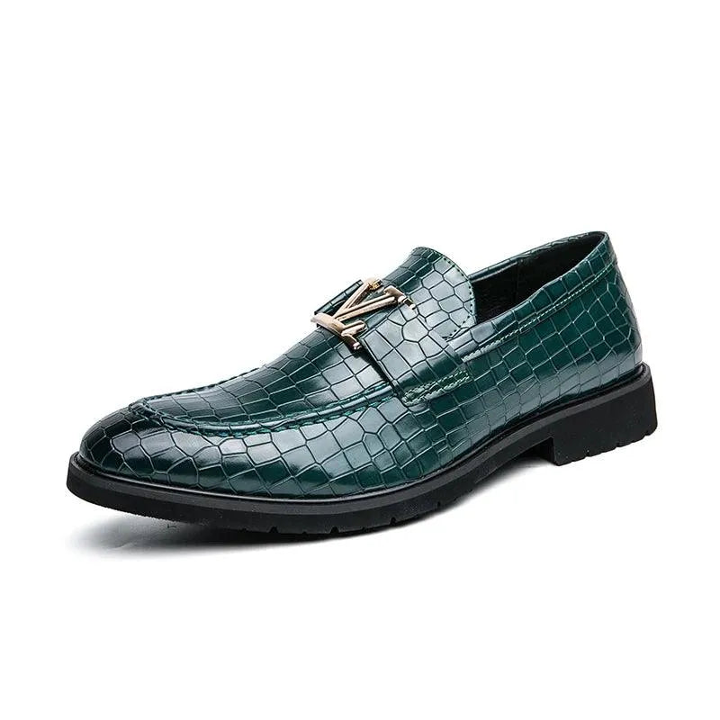 High-end Formal Leather Loafer Shoes Men -Guocali