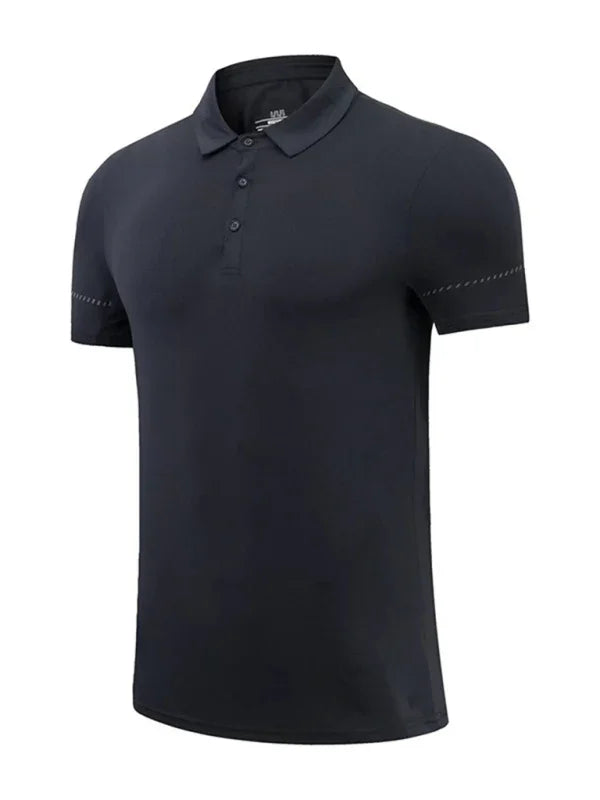 Men Short Sleeves Polo Shirt – Quick-Drying - Green