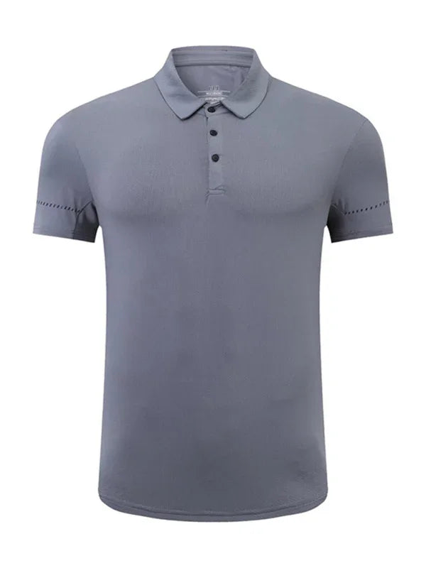 Men Short Sleeves Polo Shirt – Quick-Drying - Green