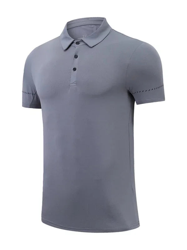 Men Short Sleeves Polo Shirt – Quick-Drying - Green