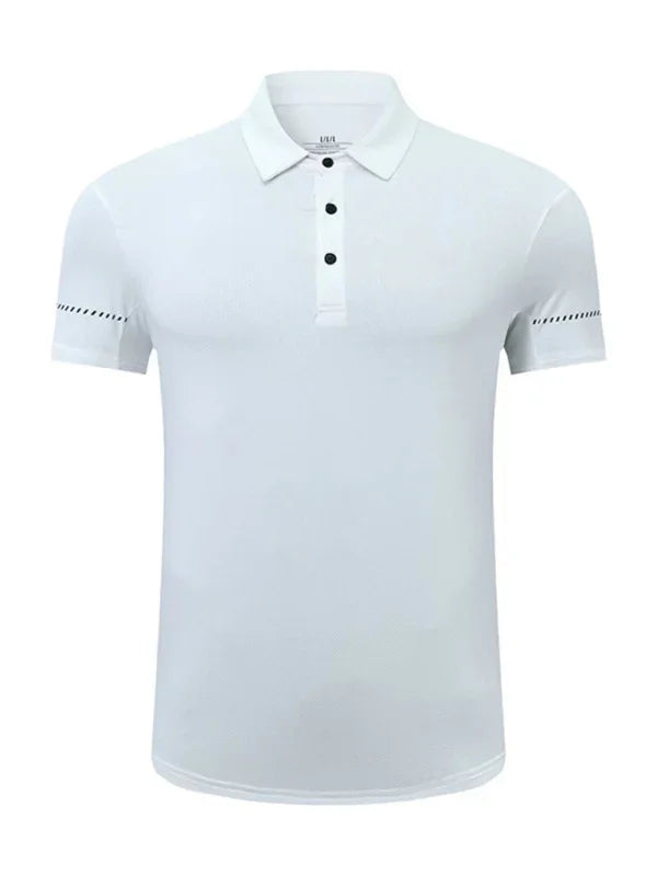 Men Short Sleeves Polo Shirt – Quick-Drying - Green