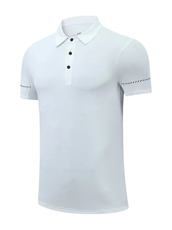 Men Short Sleeves Polo Shirt – Quick-Drying - Green