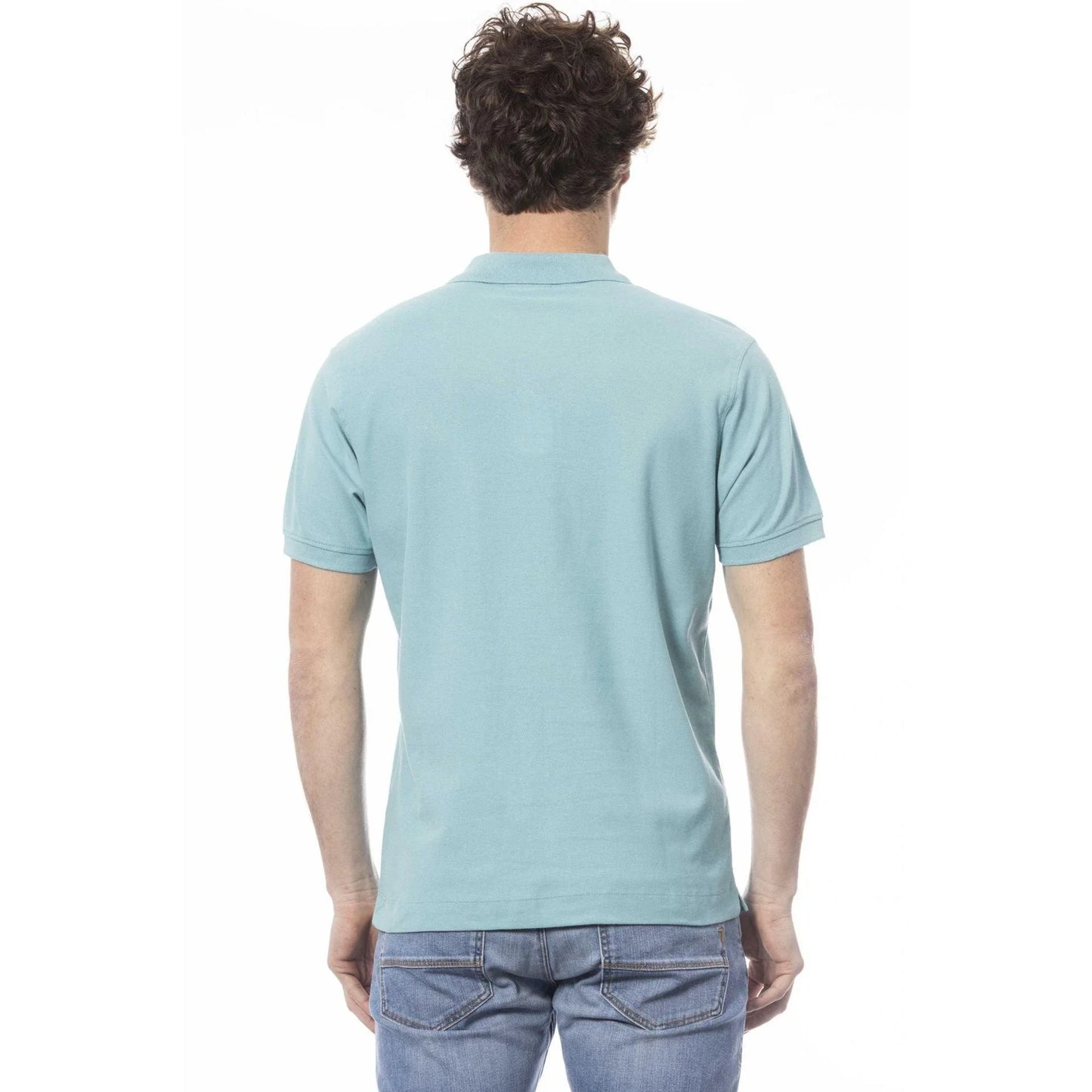 Invicta Men Cotton Short Sleeves Polo Shirt – Breathable - Blue -Guocali