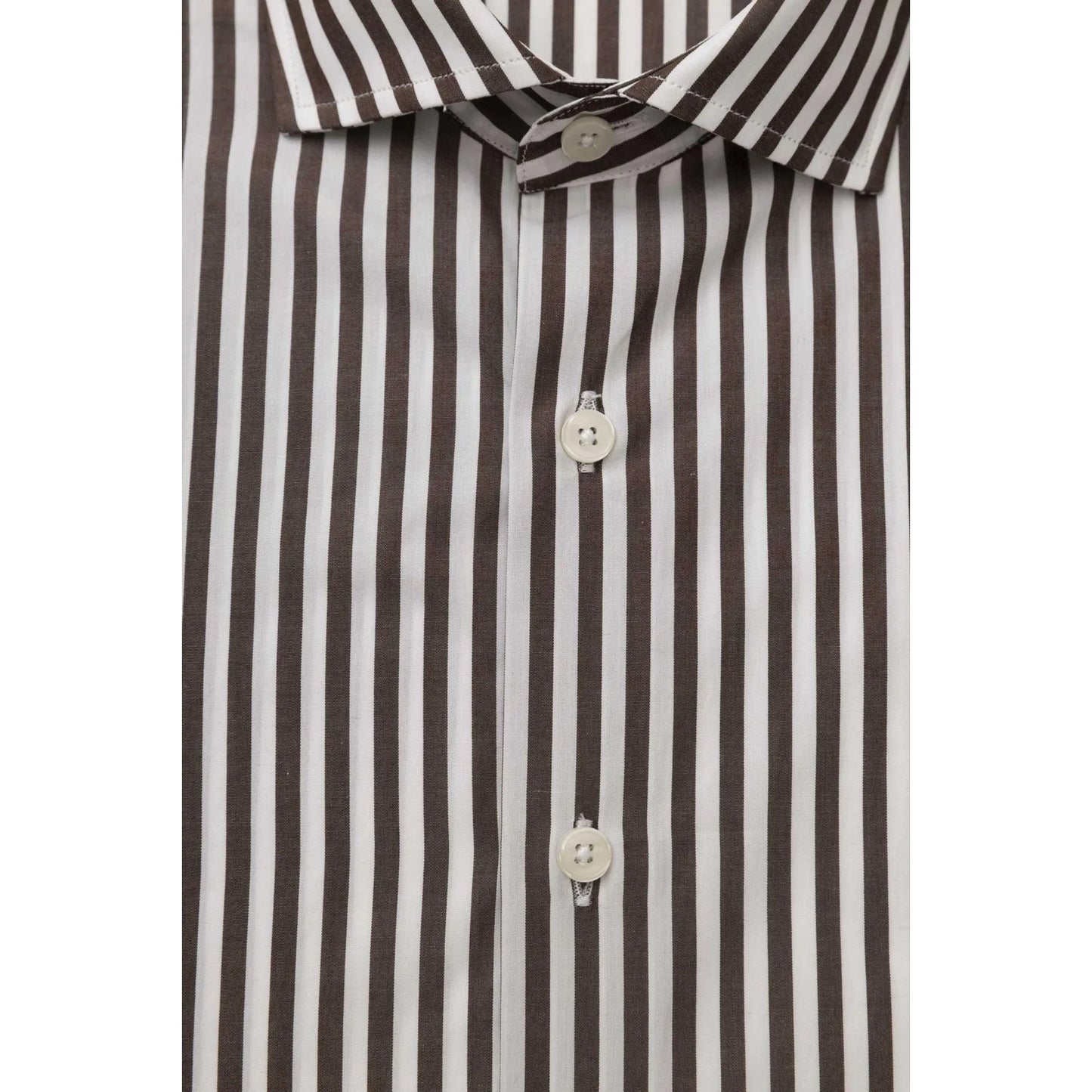 Men Long Sleeves Cotton Dress Shirt – Breathable - Black, White -Guocali