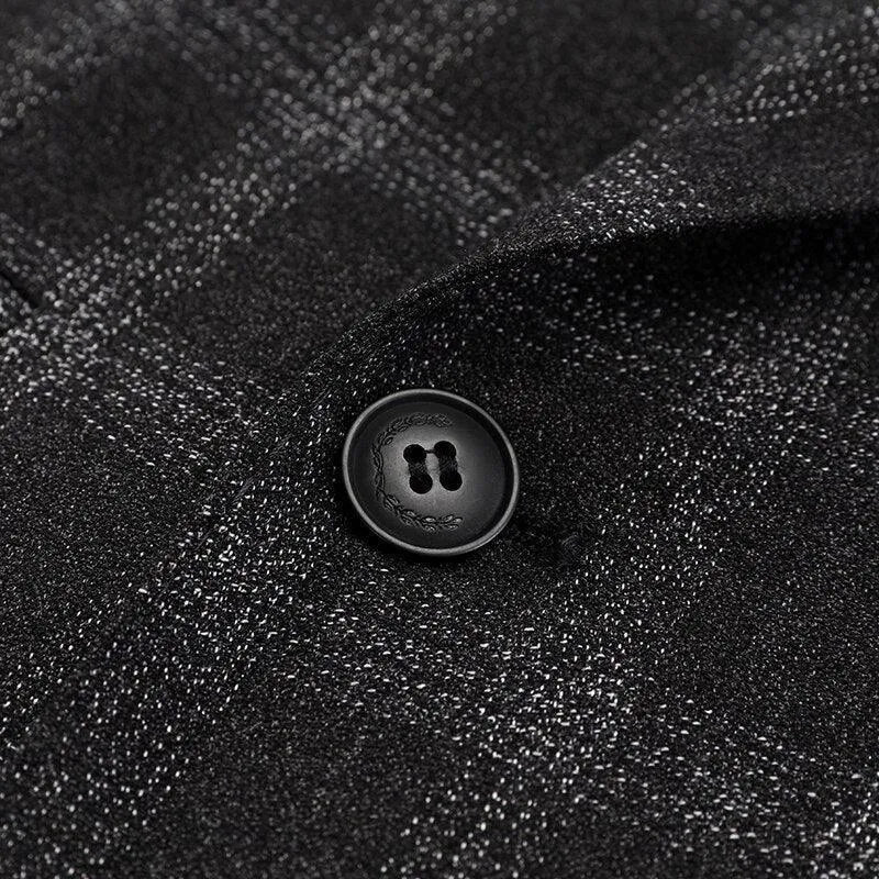 Men Suit - Crawford Plaid 3-Piece Suit -Guocali