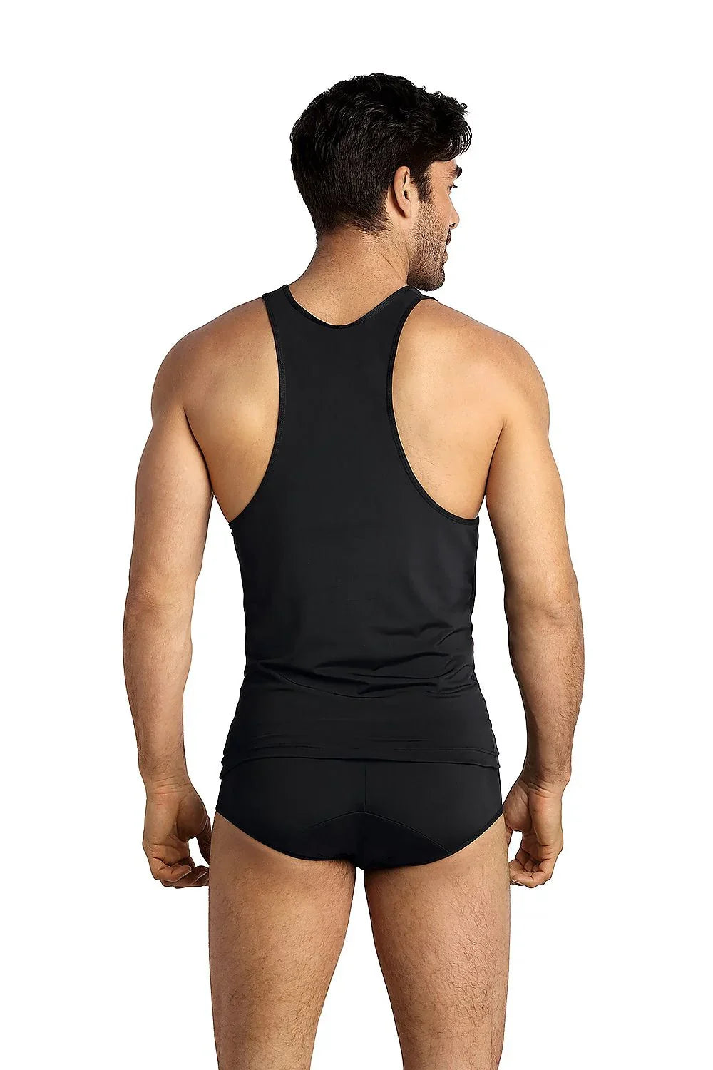 Men Undershirt Vest Singlet - Stretchable Sleeveless -Guocali