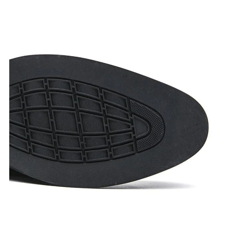 Round Toe Formal Men Loafers - Men Shoes -Guocali