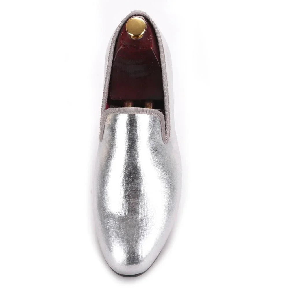 Shiny Slip-On Men loafers - Men Shoes -Guocali