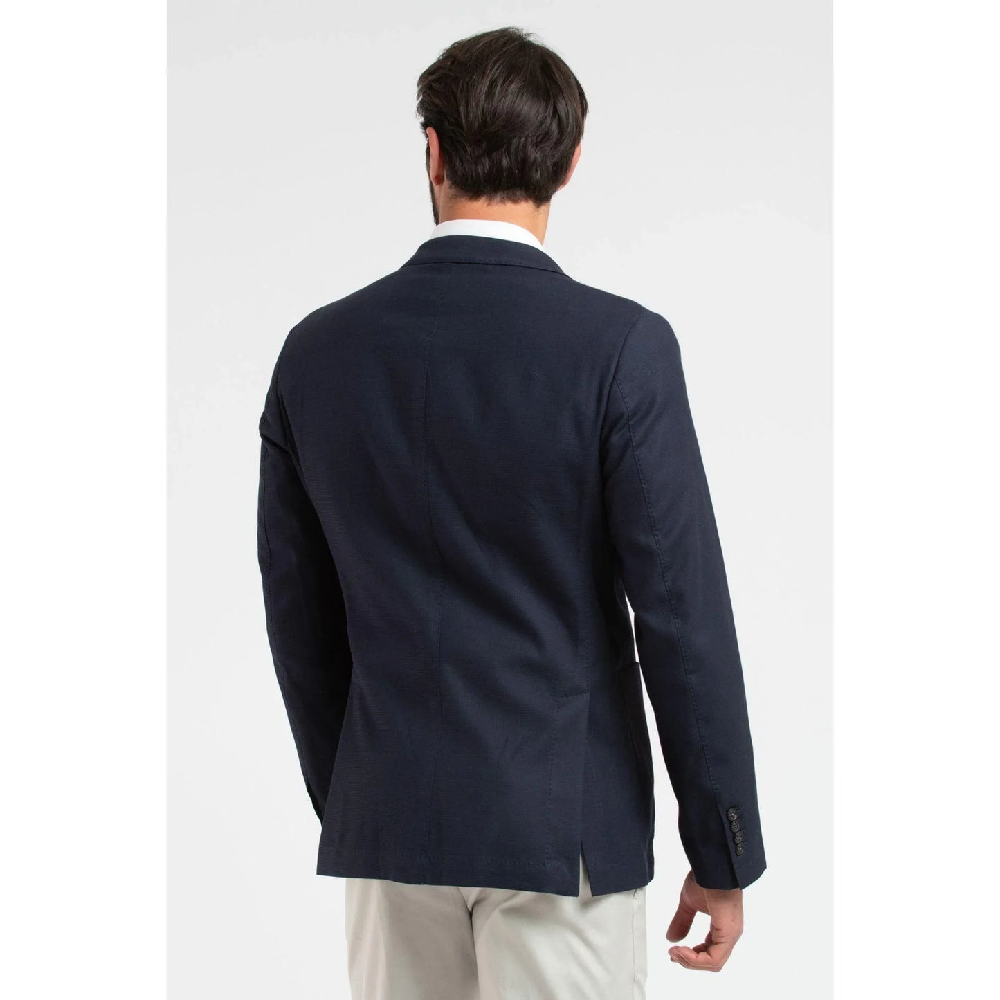 Trussardi Men Double-Breasted Blazer -Guocali