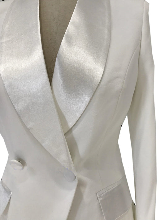 Wedding Tuxedo Pantsuit - Women Trouser Suits - Trouser Suit -Guocali