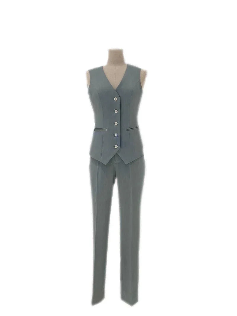 Women’s Elegant Trouser Suit Set - Pantsuit -Guocali