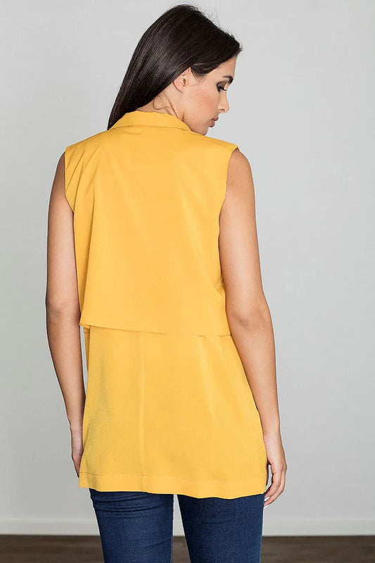 Women Suit Vest - Lightweight - Sleeveless -Guocali