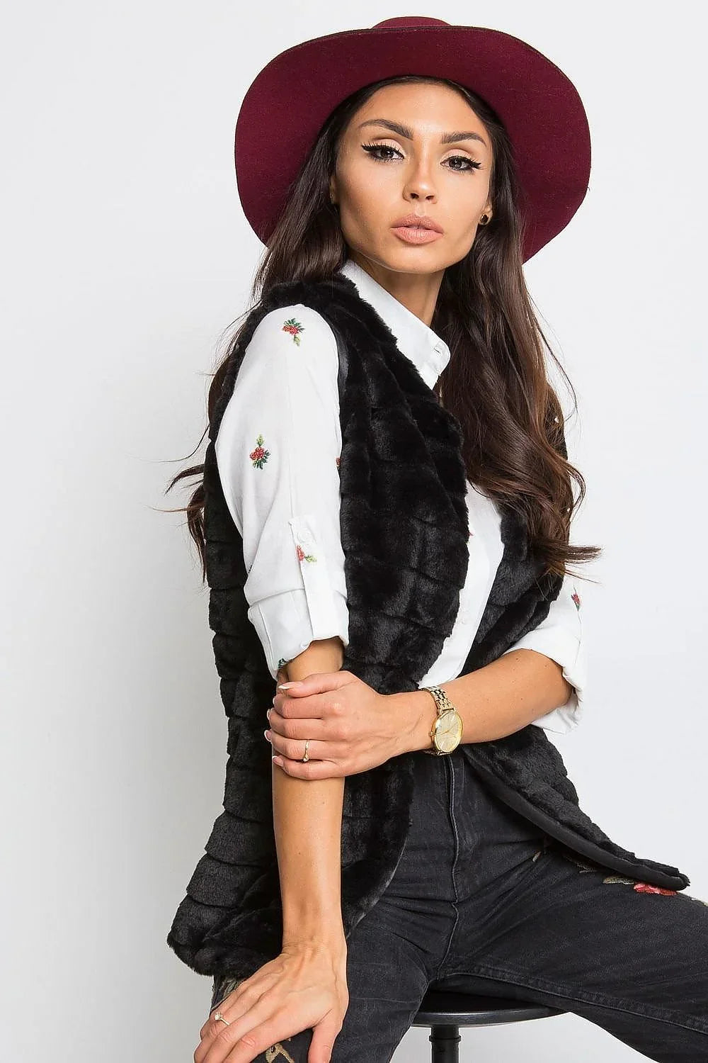 Women Suit Vest - Lightweight - Sleeveless -Guocali