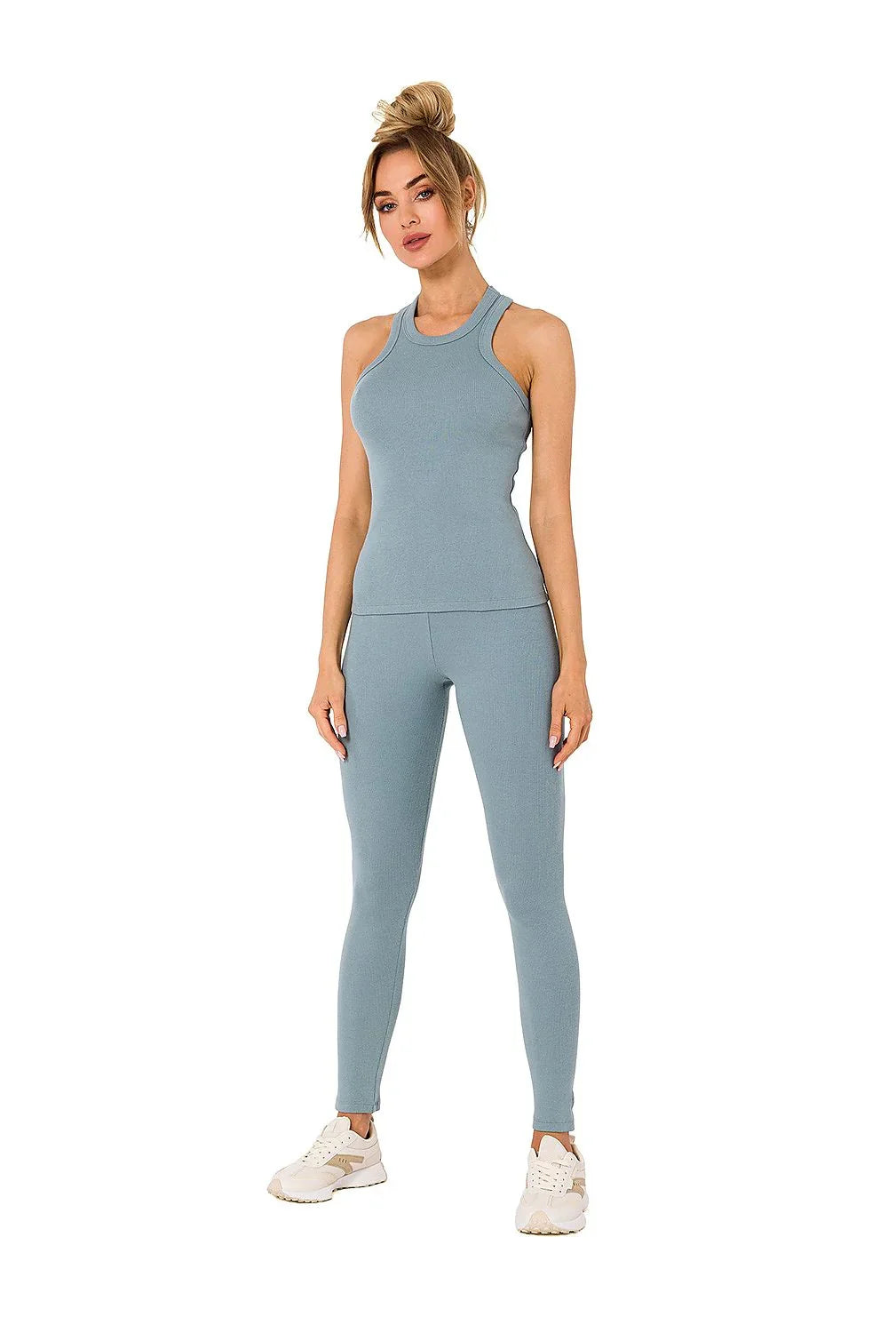 Women Undershirt Vest Singlet - Sleeveless Blue -Guocali
