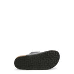 Girls Logo Buckle Casual Flip Flops