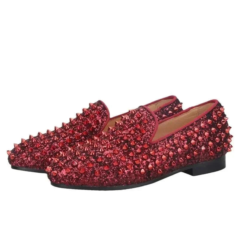 Kids Casual Dress Slipper Loafers - Slip-On Flat Shoes