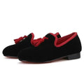 Kids Dress Tassel Loafers - Slip-On Formal Dress Shoes