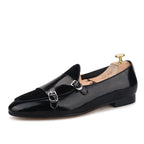 Men Dress Loafers - Buckles, Straps Monk Strap Formal Dress Shoes