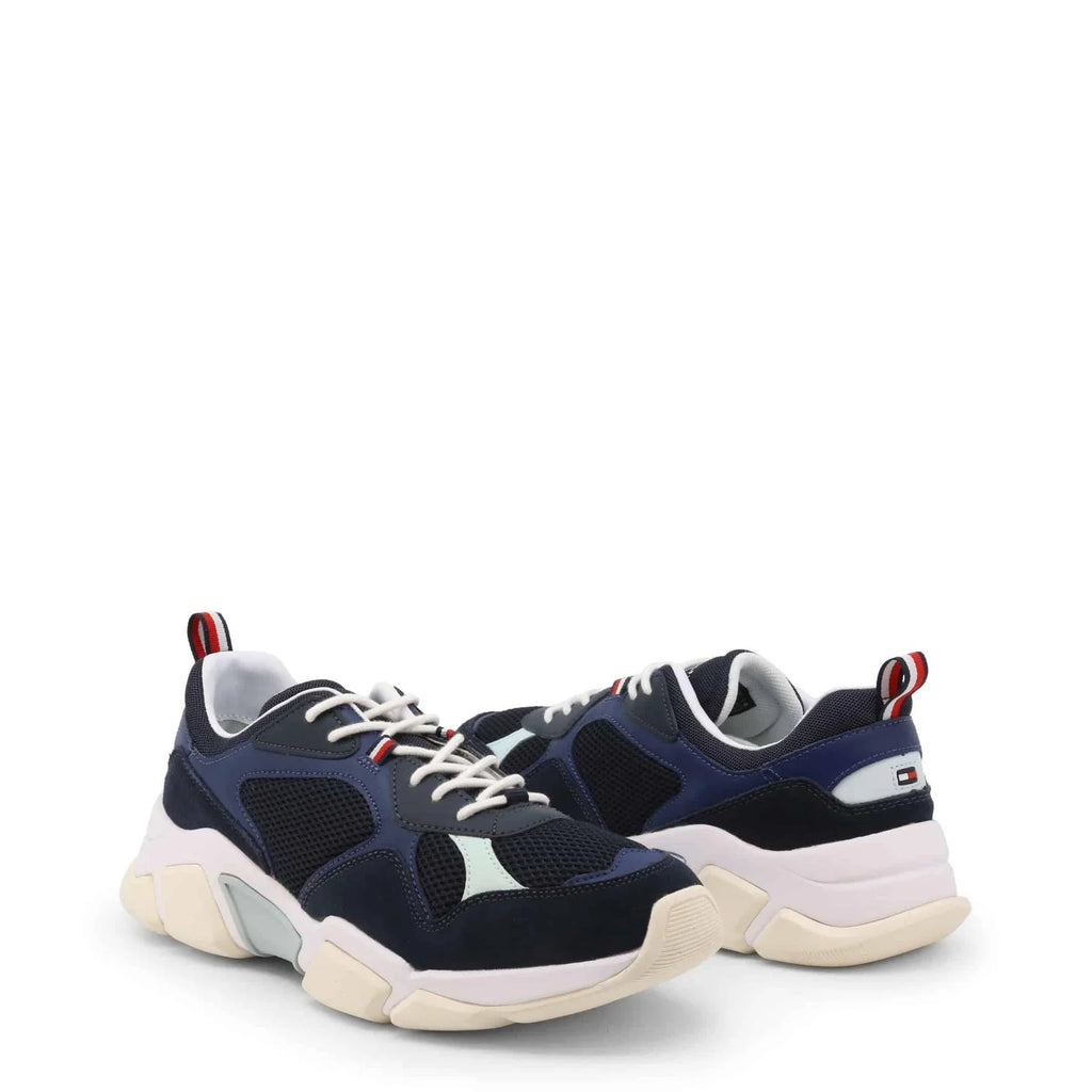 Men Sneakers - Chunky Low-Top Sneakers Shoes
