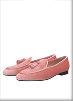 Men Tassel Dress Loafers - Slip-On Formal Dress Shoes