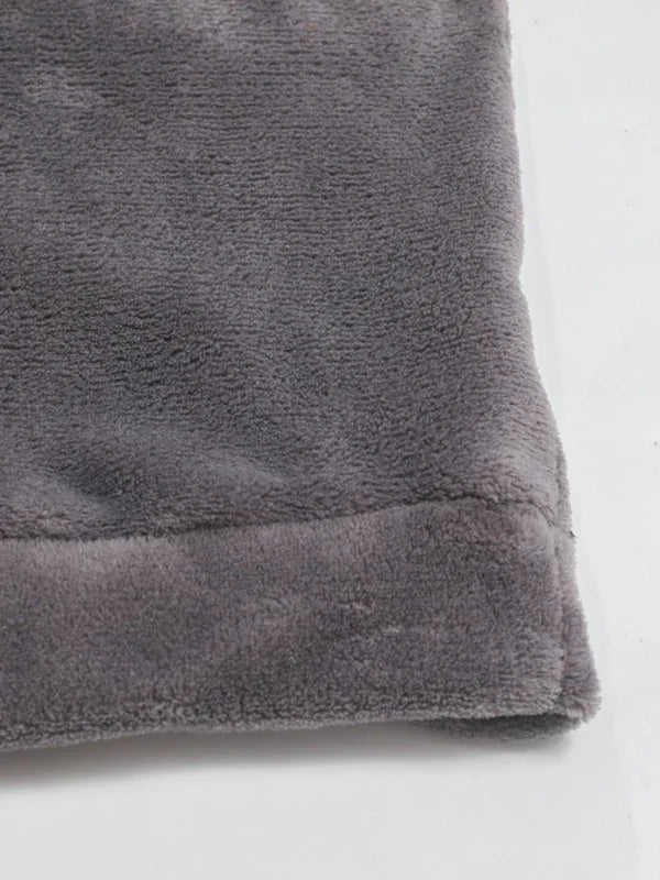 Men's casual personality fashion sweatshirt coral fleece jacket