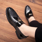 Men's Leather & Patent Loafers – Business Dress Shoes