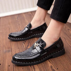 Men's Leather & Patent Loafers – Business Dress Shoes