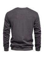 Men's Sweatshirt - Crew-Neck With Relaxed Fit