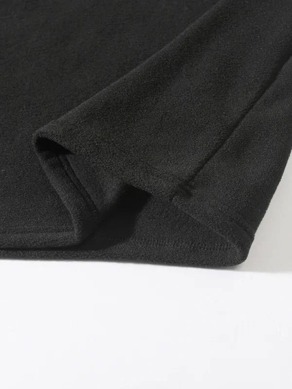 Men's Sweatshirt - Mock-Neck With Regular Fit