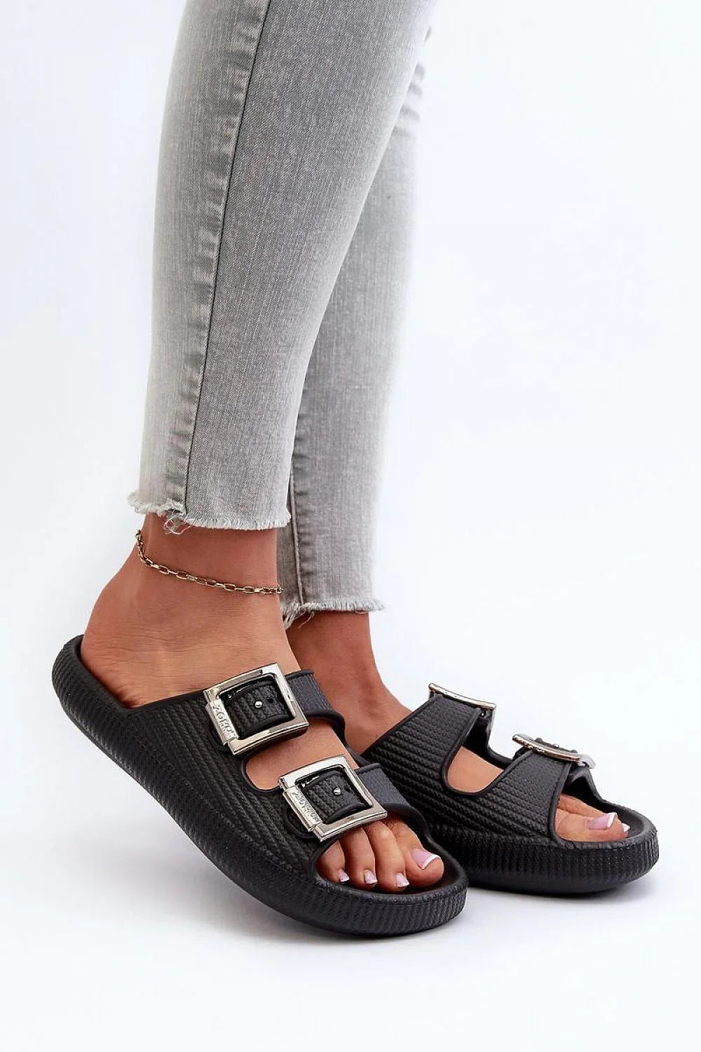 Women Adjustable Strap Flip Flops