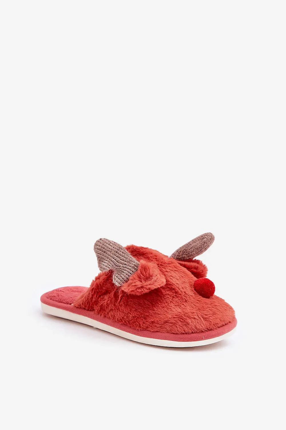 Women Animal Print Winter Slippers
