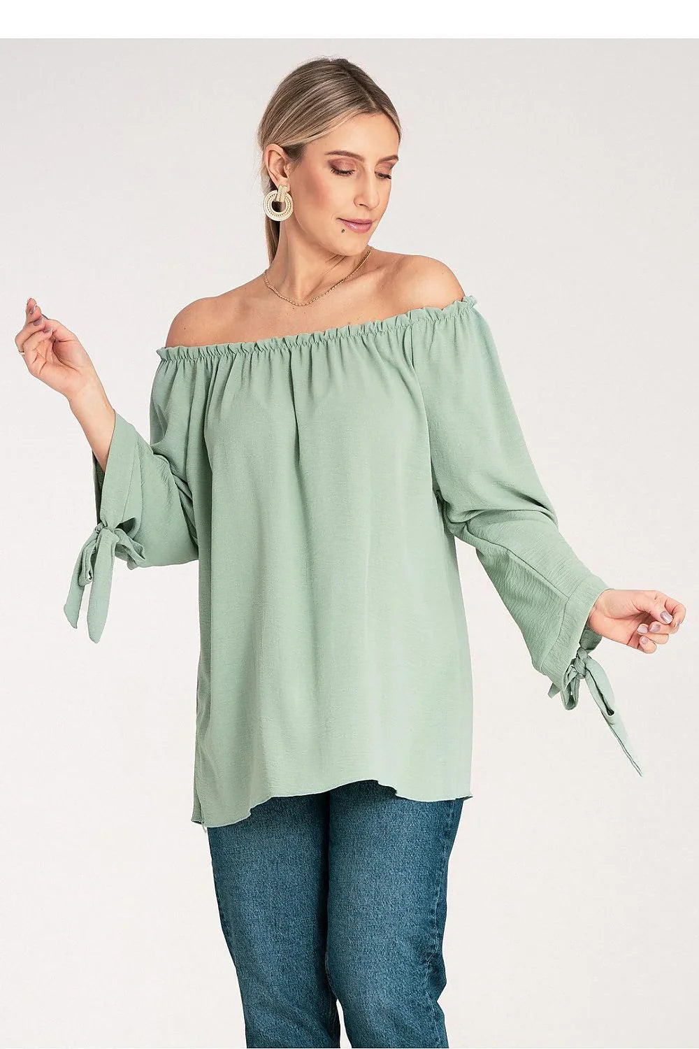 Women Blouse – Lightweight – Three-Quarter Sleeve