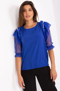 Women Blouse – Lightweight – Three-Quarter Sleeve