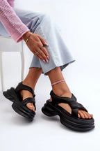 Women Bold High Platform Sandals