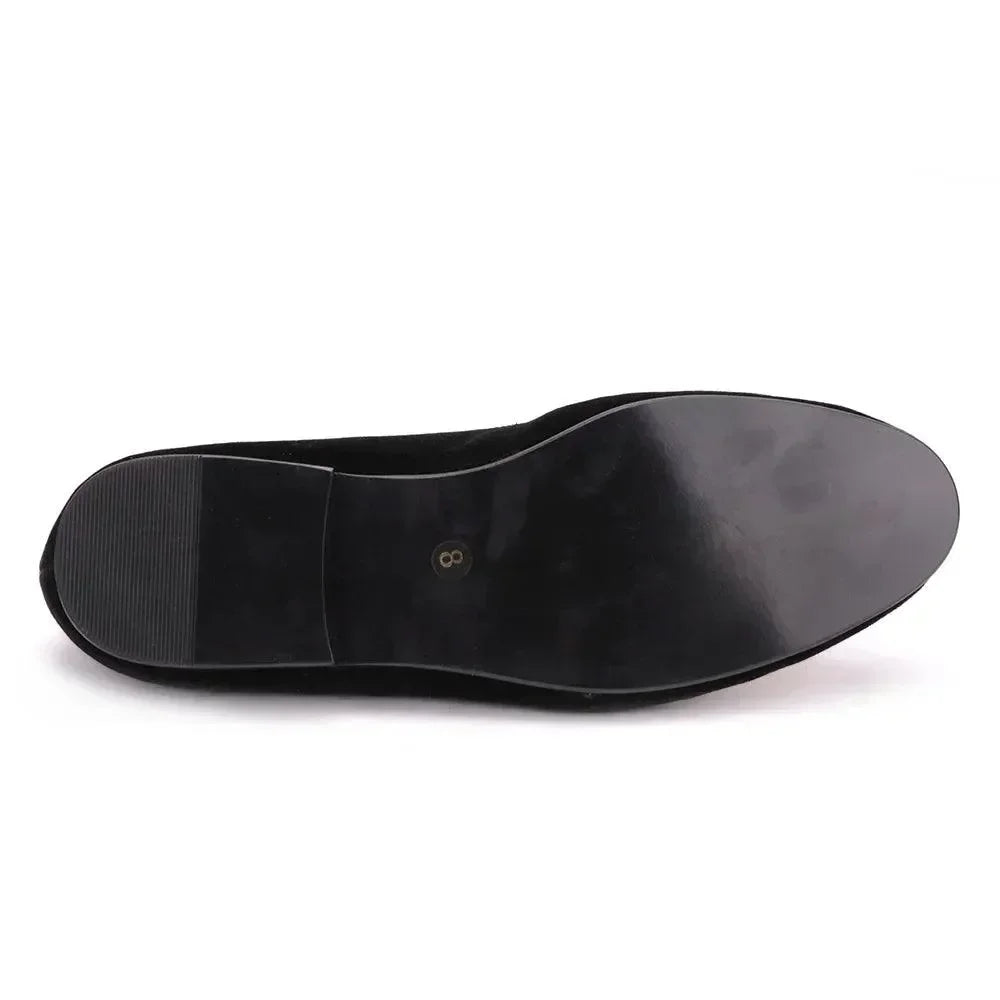 Women Casual Slipper Dress Loafers - Slip-On Flat Shoes